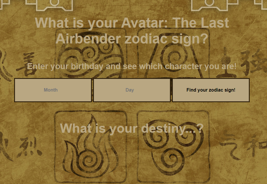 ATLA Horoscope
